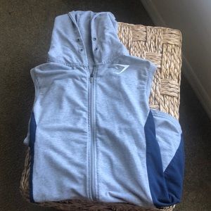 Sleeveless workout jacket